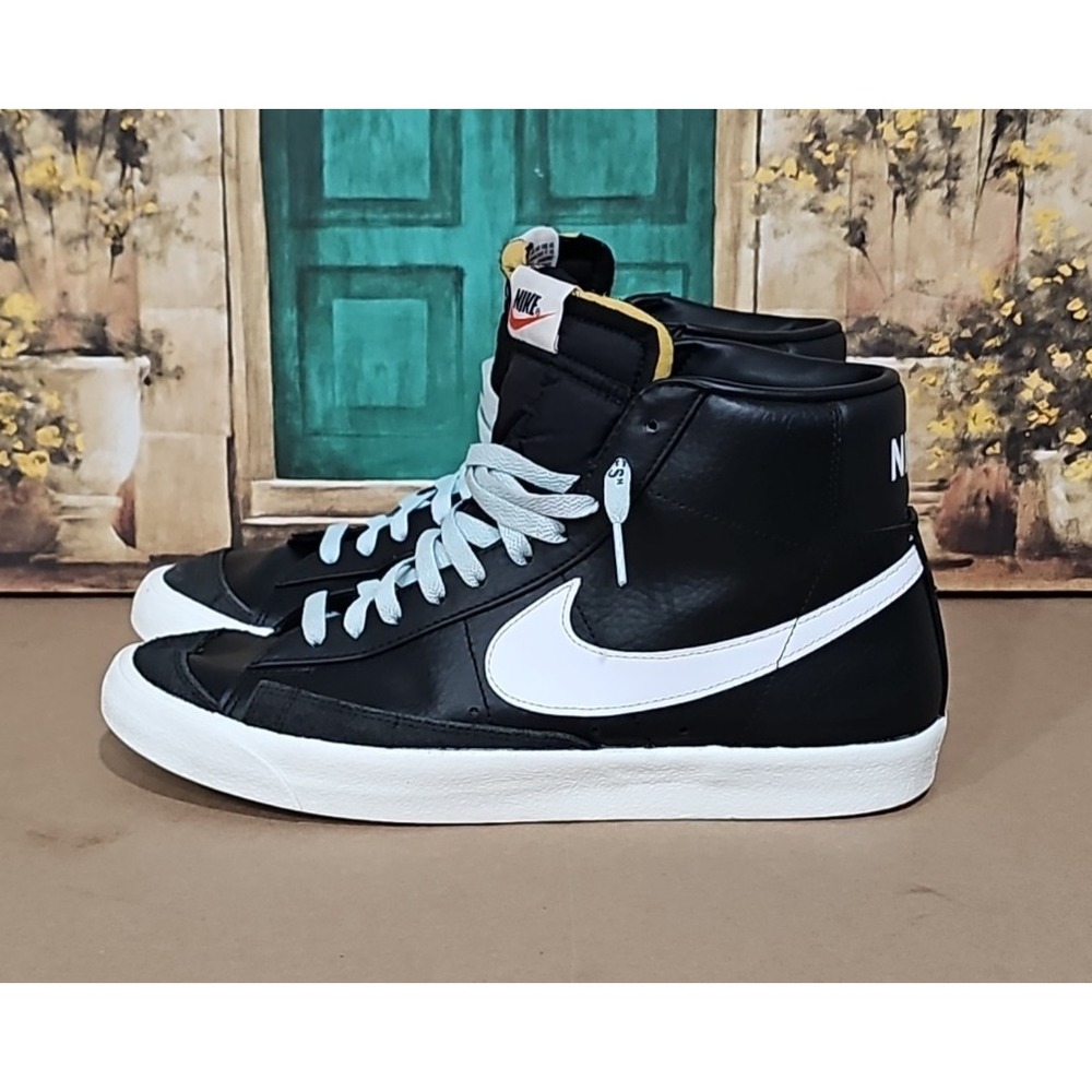 Nike Blazer Mid '77 Vintage Black Sail 2020 Men's US Size 10.5